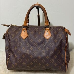 Louis Vuitton Classic speedy 30 Brown Monogram Duffel